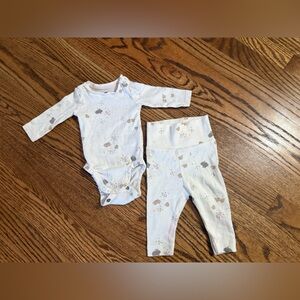 Preemie Bunnies & Birdies Matching Set